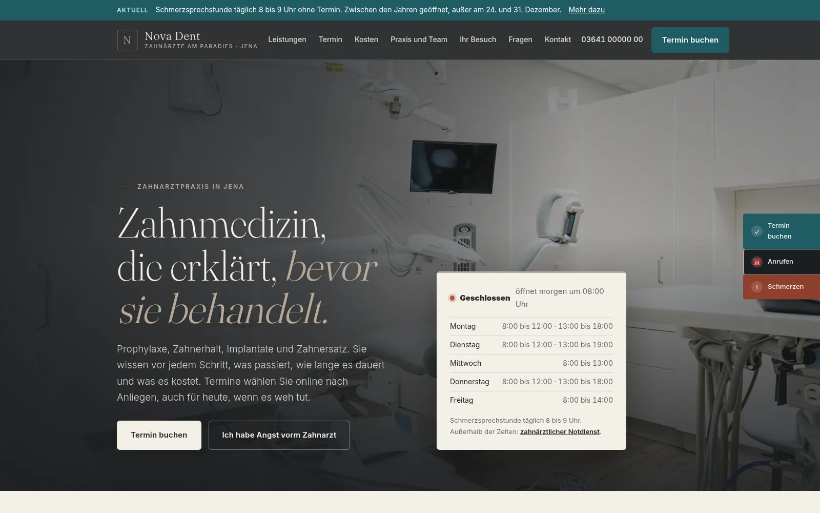 Nova Dent am Desktop
